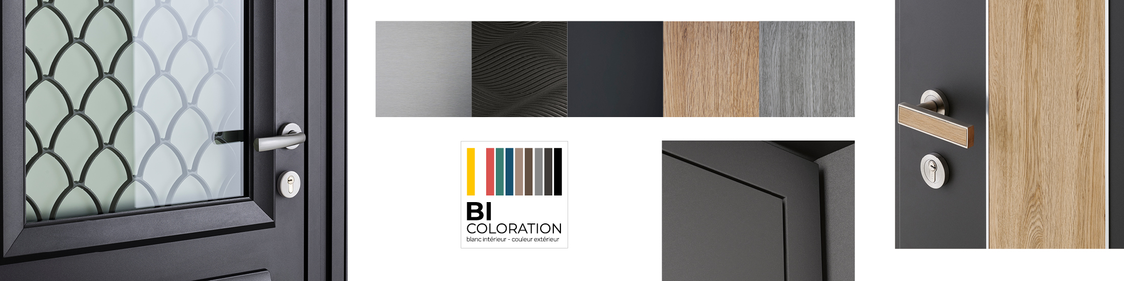 Personnalisation et design porte d'entrée K-LINE